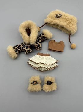 16-17厘米娃娃可爱卡通娃衣bjd邦尼兔8分12分OB11YMY GSC可穿换装