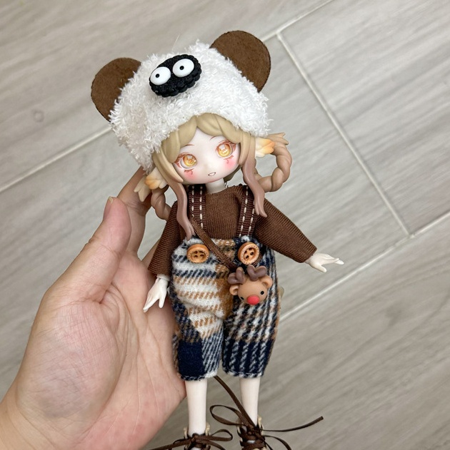 现货ob11手办盲盒娃娃8分体娃衣