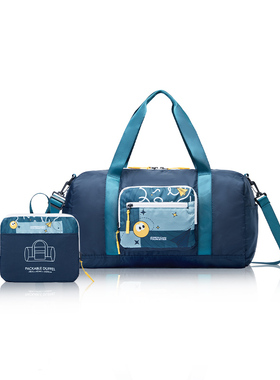 美旅折叠行李袋时尚休闲旅行袋大容便携旅行包收纳袋Z19