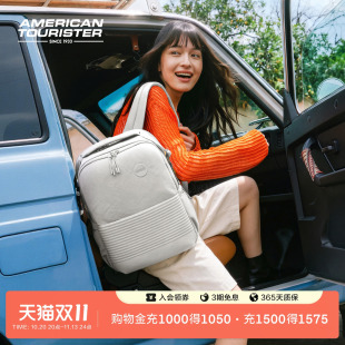 美旅小懒人包2026新款简约大容量背包14寸电脑包通勤双肩包NT9-3