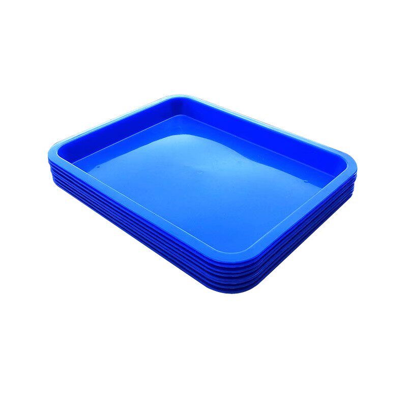 塑料方盘长方形浅盘零件盒分类工具盒塑胶盘子茶盘水果盘花盆托盘