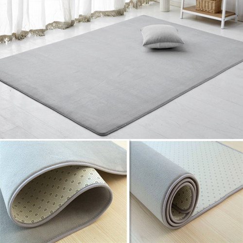 卧室床边客厅床头地垫短绒地毯房间榻榻米少女毛绒满铺飘窗阳台