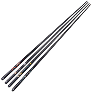 JF黑科技台球杆中式黑八小头台球杆碳纤维球杆分体斯诺克桌球杆