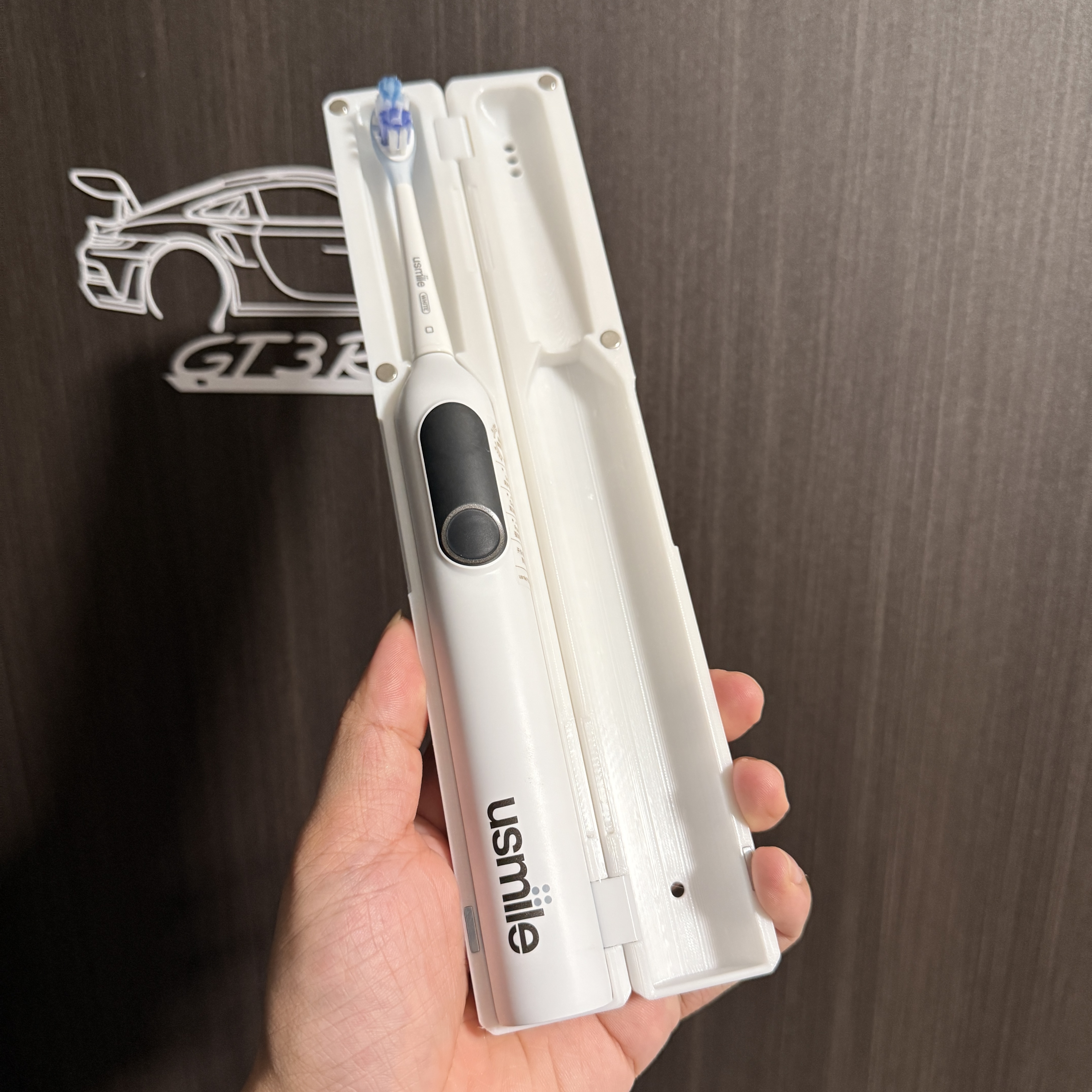USMILE P20 Y20 F10 PRO电动牙刷免拆刷头收纳盒3D打印