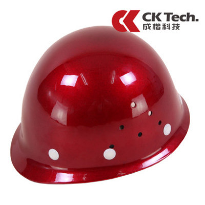 Ck 透气玻璃钢防砸安全帽 建筑工地安全帽 劳保 抗冲击 工程 施工