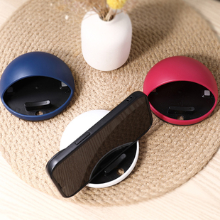 日本进口YAMADA通用手机座可挂壁手机支架桌面懒人创意手机收纳盒