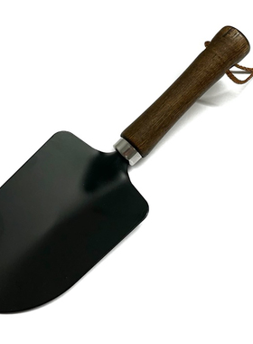 日本进口ECHO家用木柄园艺铲挖土种菜养花小铁锹多肉盆景专用工具