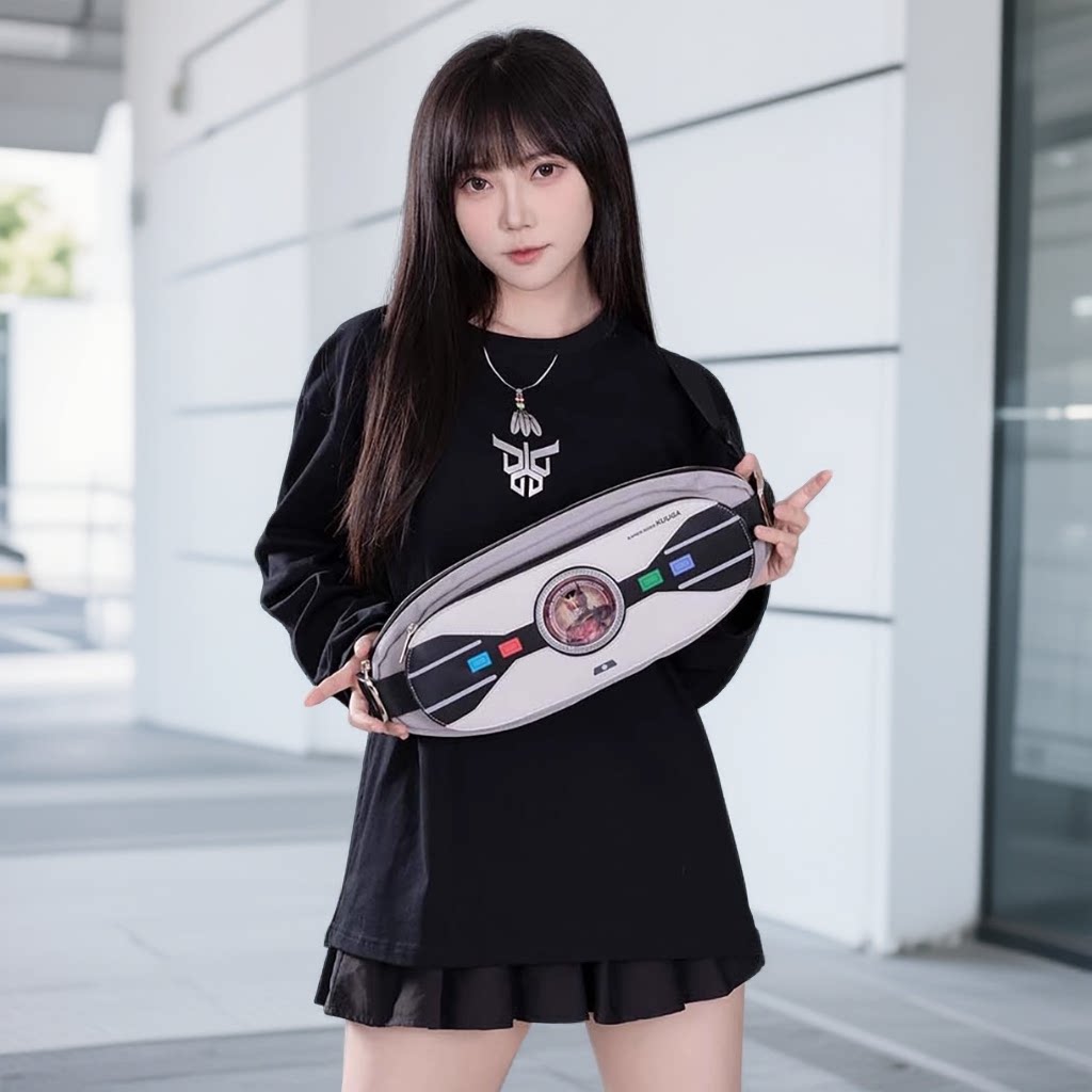 【正版】假面骑士空我Kuuga联名痛包 特摄剧2025新品单肩斜挎背包图片