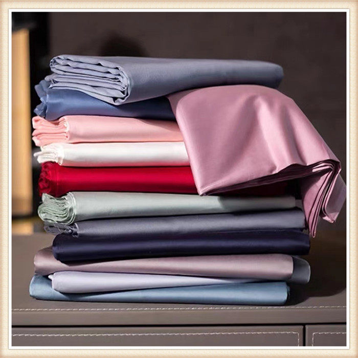 Lụa tơ tằm cotton lụa tơ tằm 60 sợi 80 sợi lụa tơ tằm ga giường cotton nhung dài ngủ ký túc xá homestay