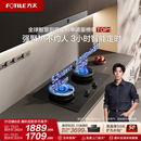 TE21双灶定时燃气灶煤气天然气家用官方旗舰 方太02 空气舱新品