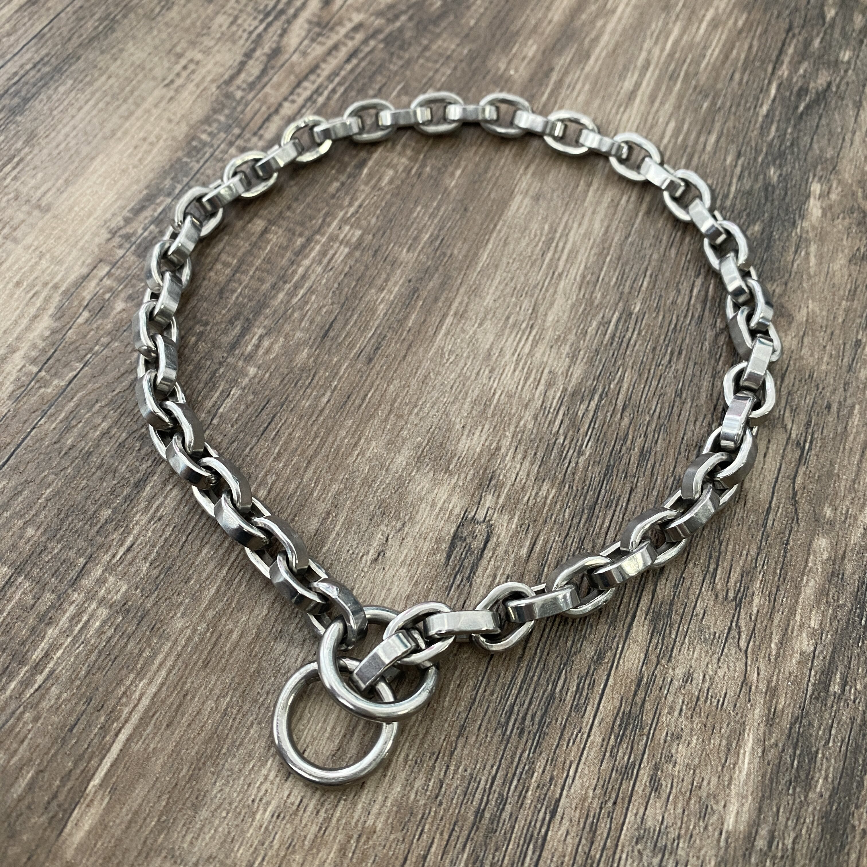 泰迪迷你杜宾杰克脖圈3.0线径小型犬狗狗脖圈脖链狗链训犬狗链脖