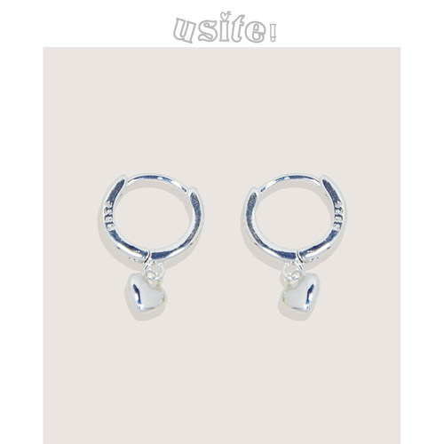 usite爱心耳环赵今麦殷果同款