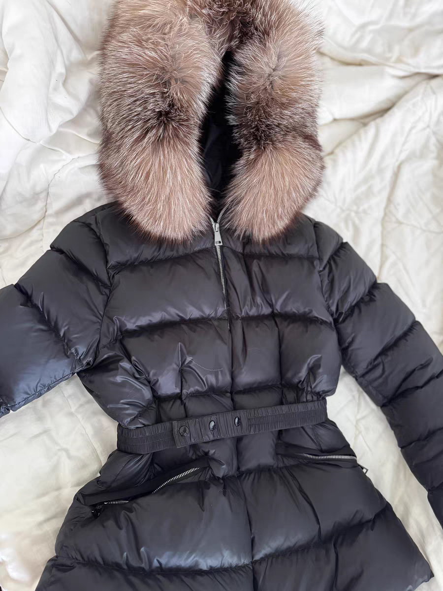 蒙家羽绒服进口银兰狐狸毛领  羽绒服帽子毛领单卖  免费加工安装