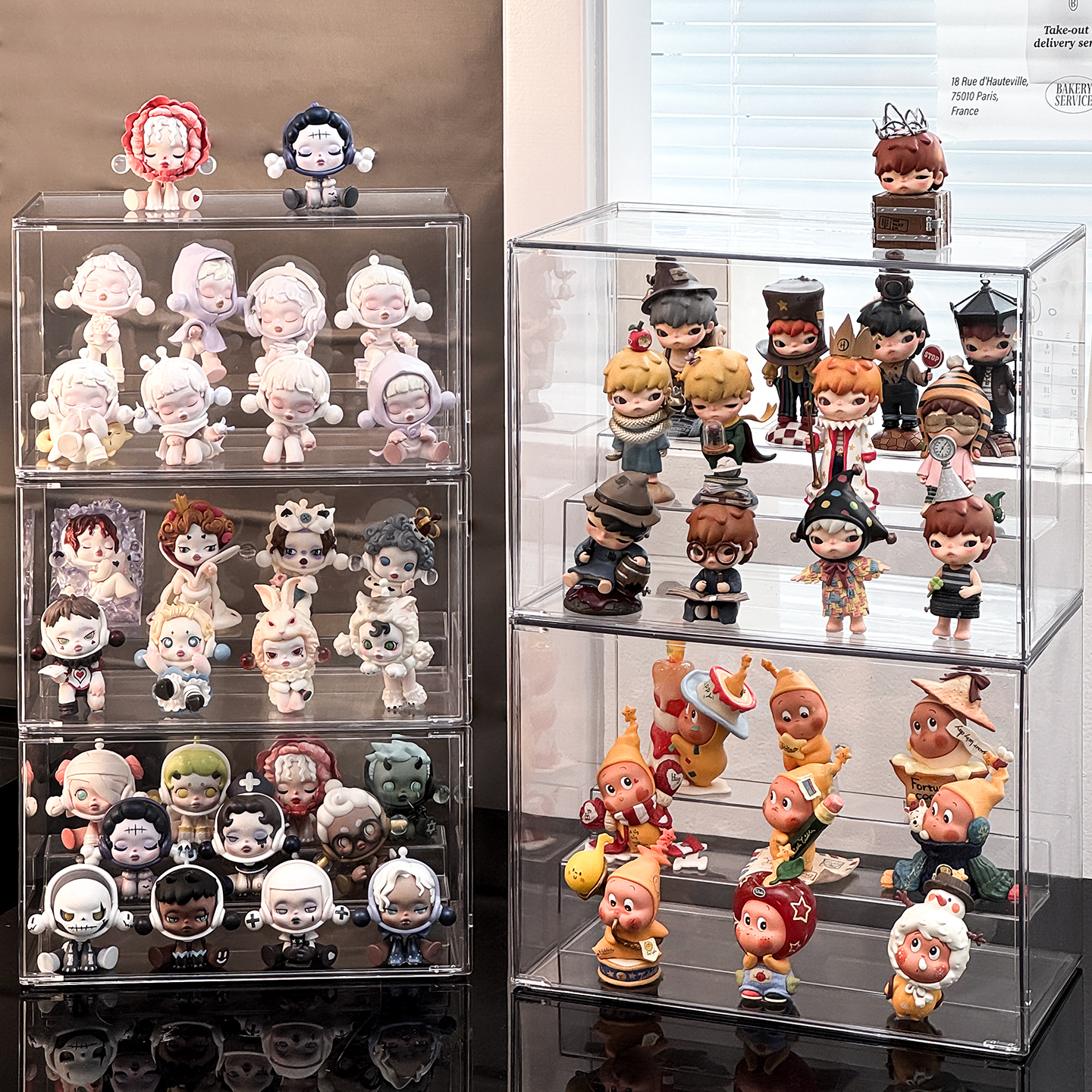 盲盒收纳展示架潮玩适配泡泡玛特