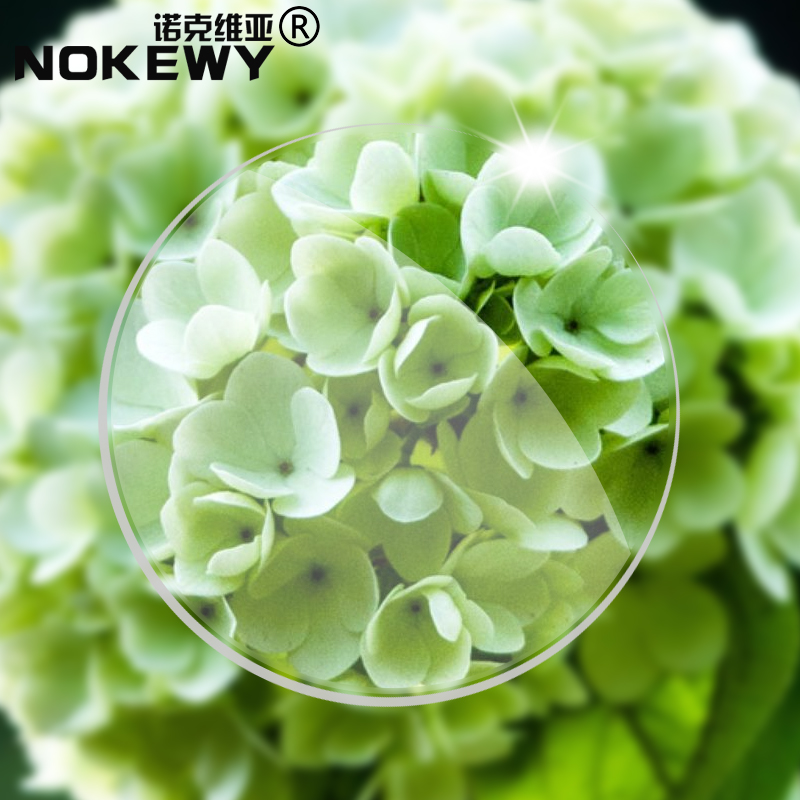 诺克抗蓝光绿膜加硬近视镜片