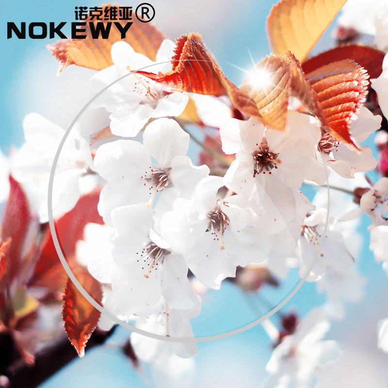 1.67折射率近视眼镜片抗蓝光