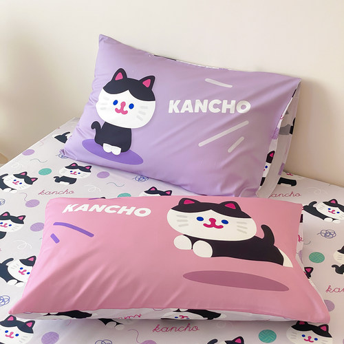 RiCO小猫小狗全棉枕套