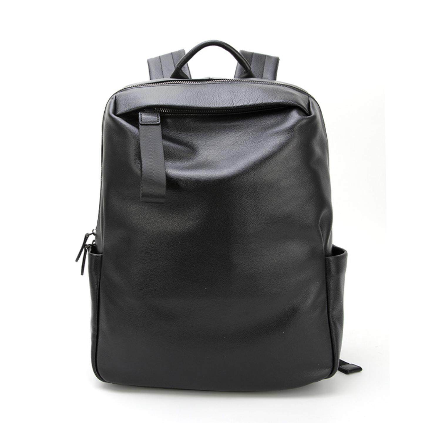 普洛克正品男包 商务头层牛皮背包多功能电脑出差大容量双肩亲子