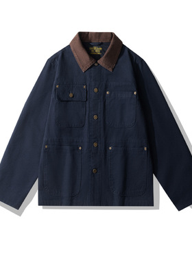 普洛克正品 春秋版leanfi底特律夹克圣达菲j97星际穿越帆布夹克男