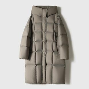 普洛克正品鹅绒羽绒服收腰显瘦高端女装短款外套冬季白色/黑色