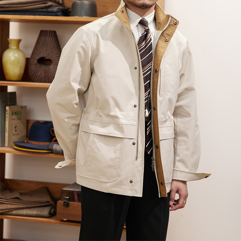 普洛克正品 YKK羊毛棉防风防水G9外套M65猎装哈灵顿夹克男风衣