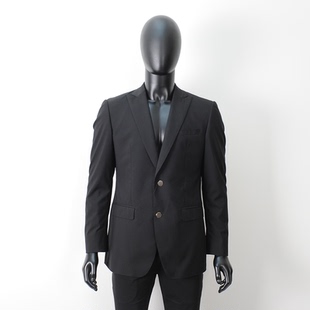 普洛克正品 清仓纳巴罗精纺羊毛男西服套装商务西裤西装正装外套S