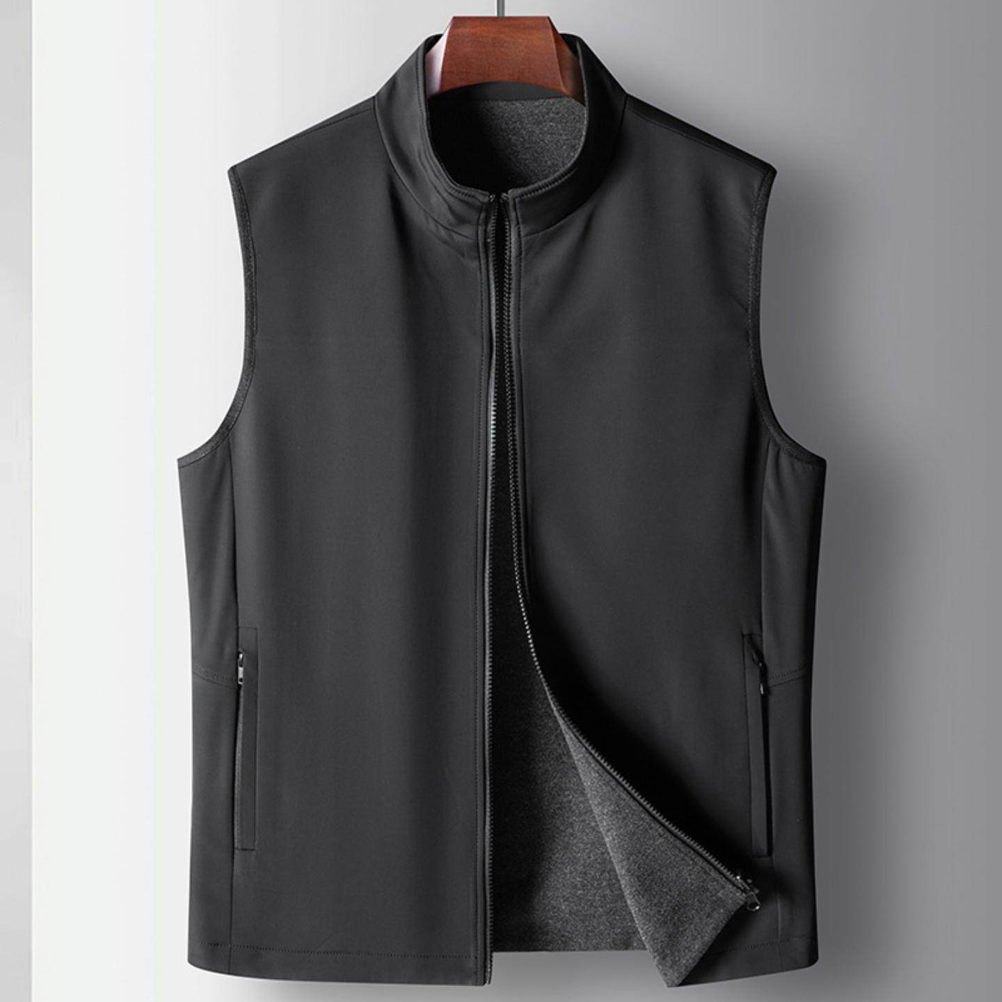 普洛克正品 新款高级感立领商务马甲男春秋常规时尚坎肩上衣外套,童装/婴儿装/亲子装,夹克/皮衣,淘宝优惠券,粉丝福利购,淘宝优惠卷