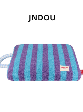 宠物睡垫可拆洗羊羔绒加厚秋冬保暖绒布拆卸泰迪犬猫地垫网红车用