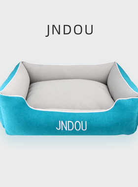 宠物窝四季通用可拆洗四季通用狗床泰迪睡觉用法斗猫咪半封闭幼犬