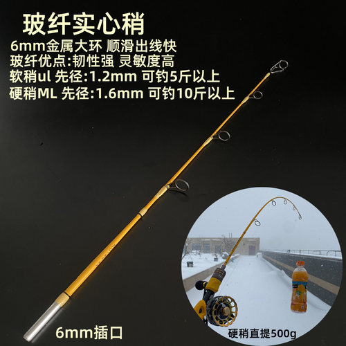 6.0mm插口通用竿稍自由变换