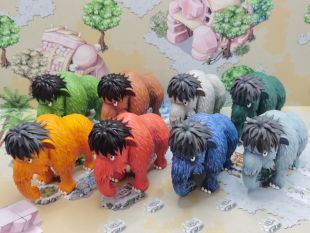 石器时代经典出品大象长毛象模型手绘高度还原手办模型周边