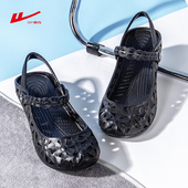 洞洞鞋 新款 平底护士鞋 坡跟女鞋 回力凉鞋 软底小白鞋 女塑料镂空夏季