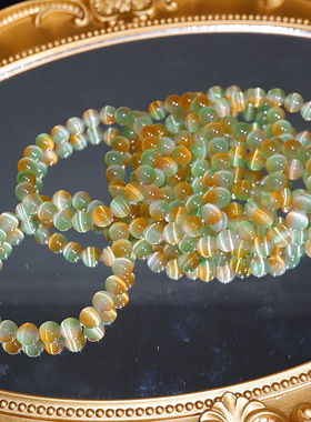 女生猫眼石新中式多彩手链