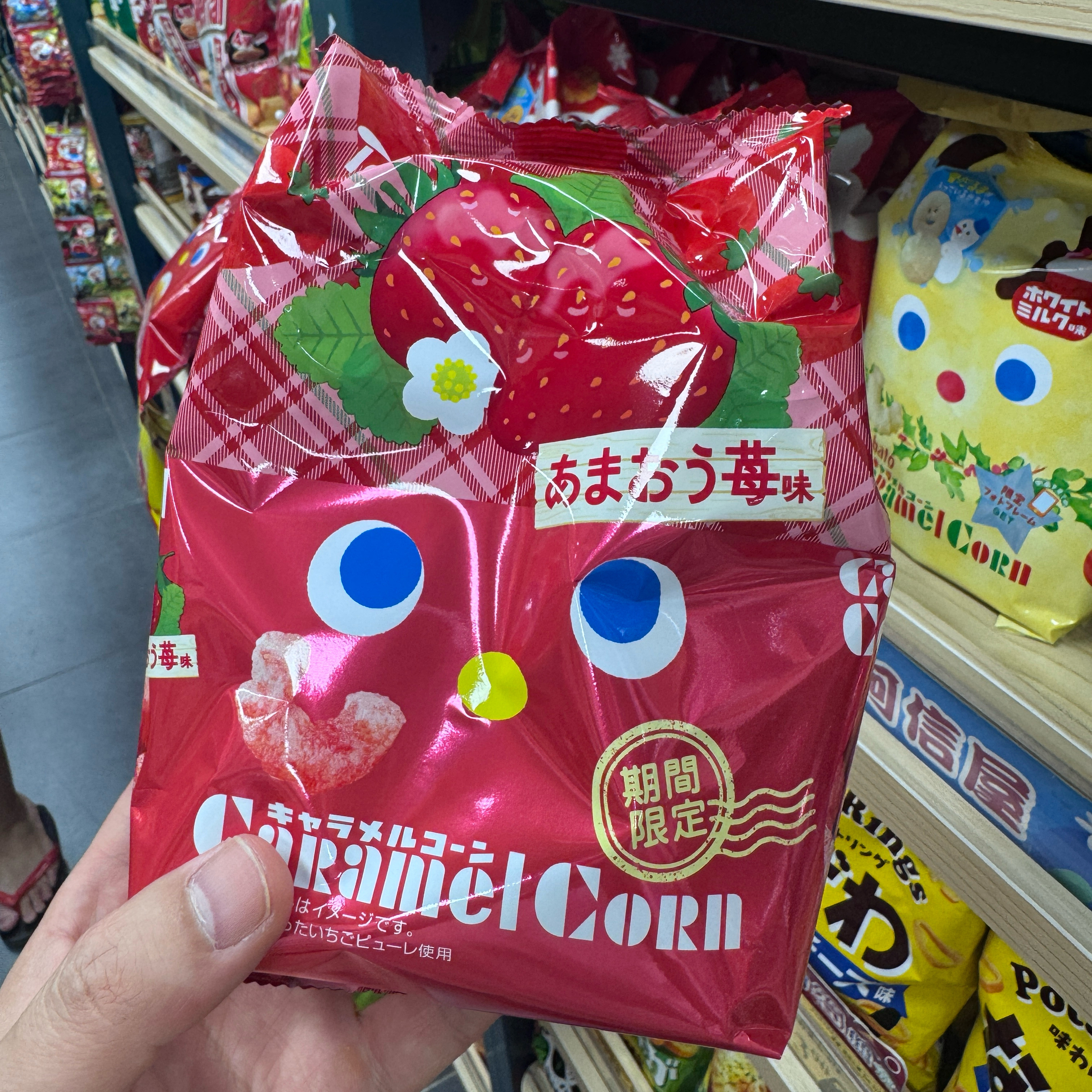 日本Tohato桃哈多焦糖粟米条米花抹茶限量牛奶草莓巧克力女儿节