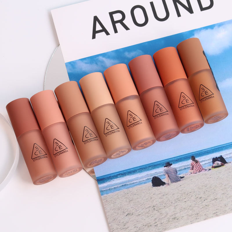 光裸哑一滴韩国眼影泪大地单色打底多用液体色色3ce丝绒肉桂珠光