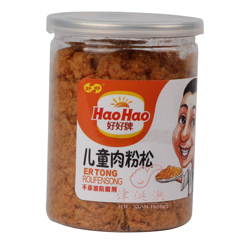 2瓶包邮好好儿童肉粉松110g 儿童辅食寿司厦门福建特产零食肉松