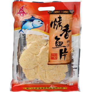 誉海烤香鱼片125g 零食海味即食福建包装鱼干厦门特产