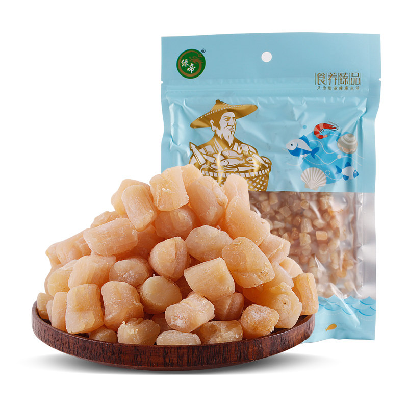 绿帝干贝158g瑶柱大海鲜干货干贝海产品扇贝元贝送礼厦门