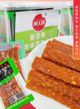 顺天缘酸豆角辣条辣片