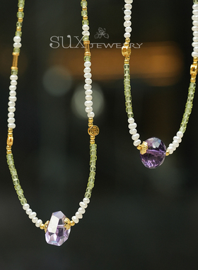 应夙S925银淡水珍珠锁骨链