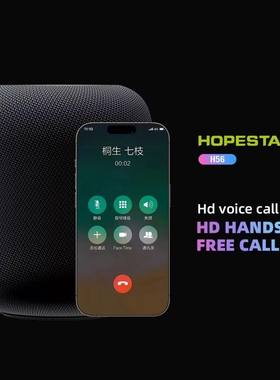 HOPESTAR H56 无线蓝牙5.3音箱高清通话跨境热卖H