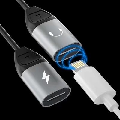 独到DUDAO L17i Lighting转双Lighring 转接线听歌充电一线到位