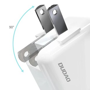 DUDAO独到A7便携充电头2.4A快充不发烫防火适用于安卓苹果华为S