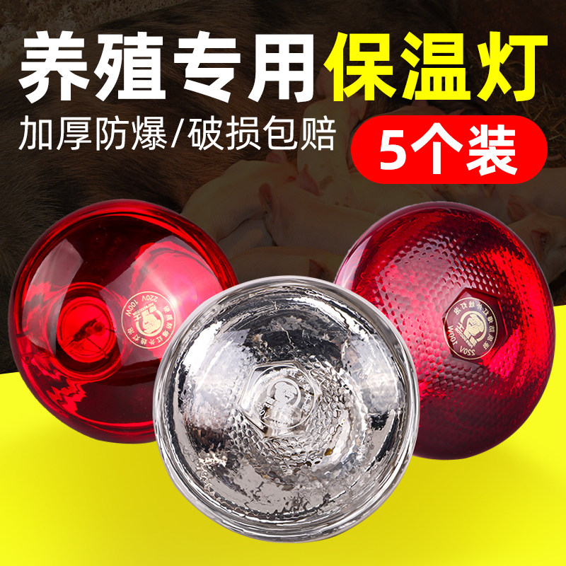 保温灯猪用小猪保暖灯小鸡养殖场专用育雏猪场加热烤灯取暖灯泡,畜牧/养殖物资,养殖保温灯,淘宝优惠券,粉丝福利购,淘宝优惠卷
