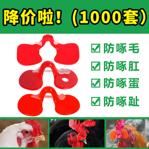 防啄鸡眼镜鸡眼罩1000套