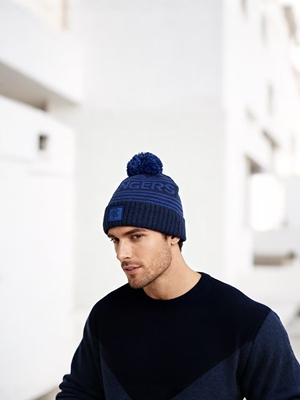 格拉斯哥流浪者足球俱乐部（Rangers FC）复古保暖针织帽毛线冷帽