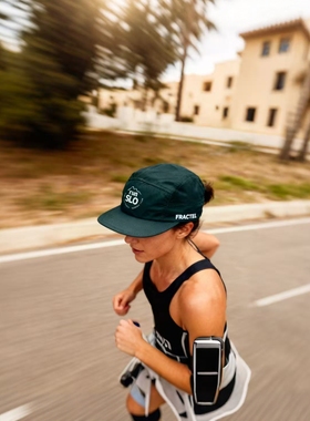 澳大利亚FRACTEL联名限量款男女马拉松越野跑遮阳帽速干跑步帽