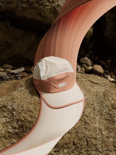 NOPE Sommet撞色网格运动跑步帽 轻量速干透气户外越野徒步遮阳帽
