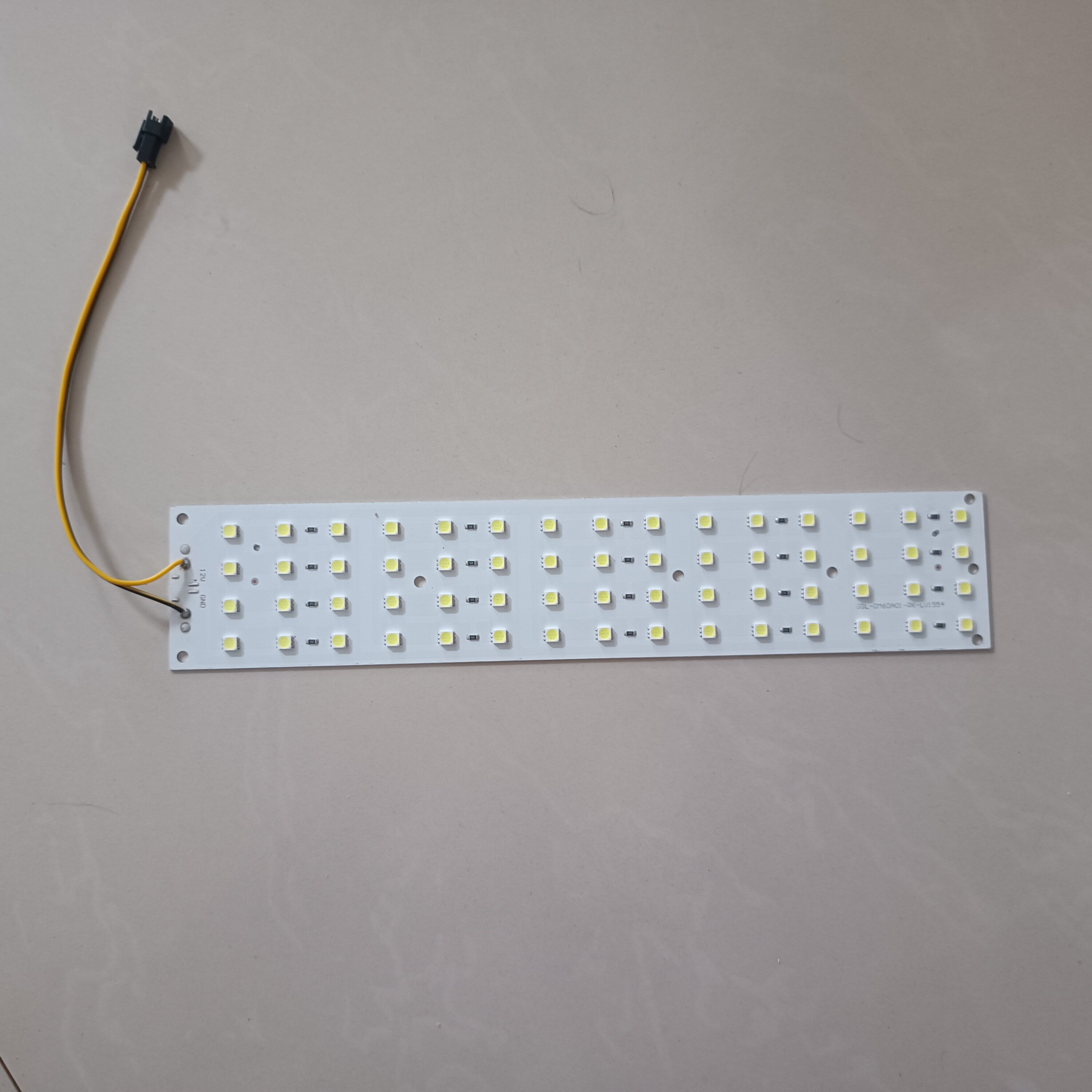 12V60LED灯板5050贴片阅读led照明灯长条超亮台灯灯板长方形白光