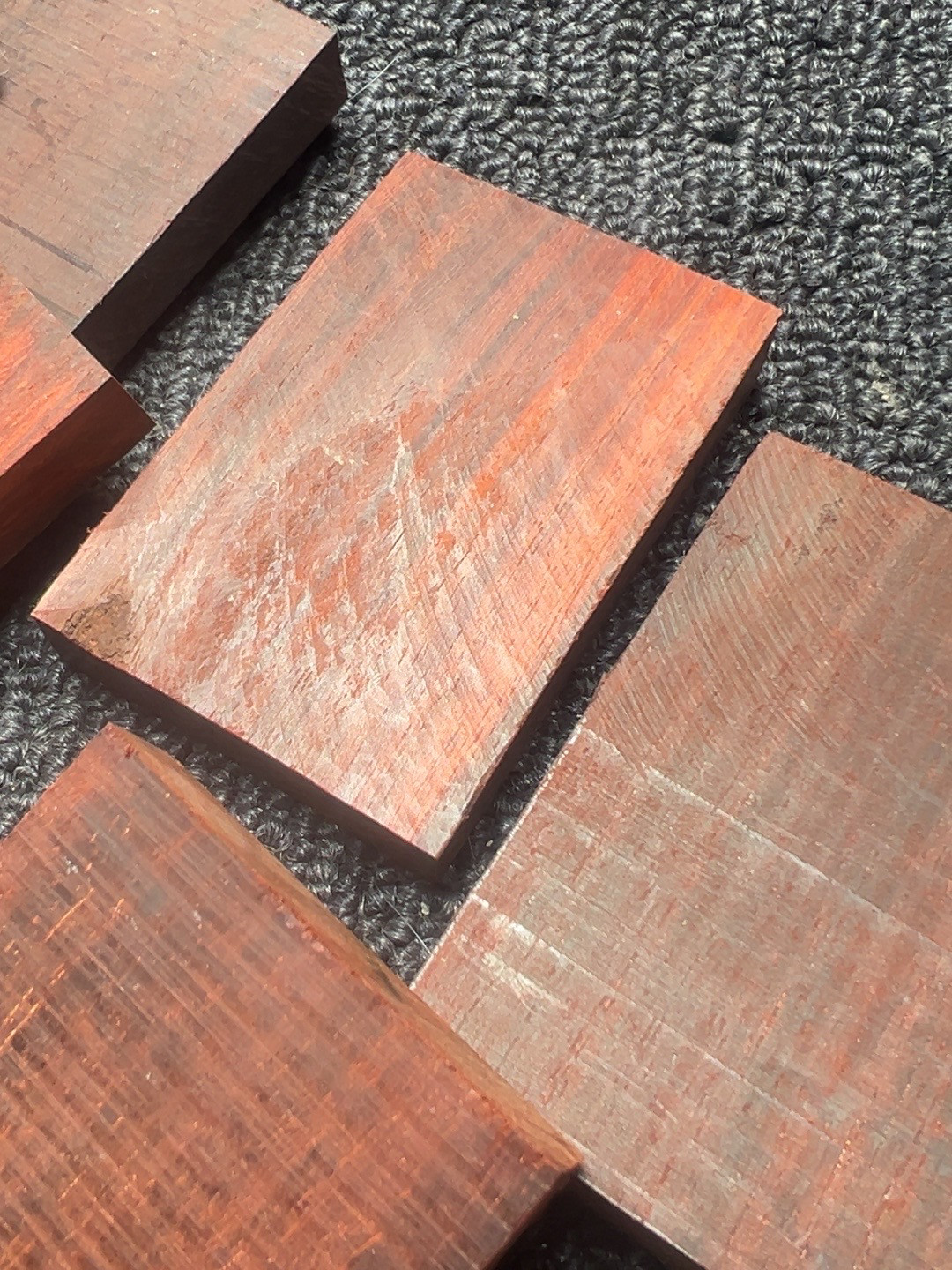 印度小叶紫檀老料木料无字牌平安牌吊坠牌子挂件手把件文玩纯手工